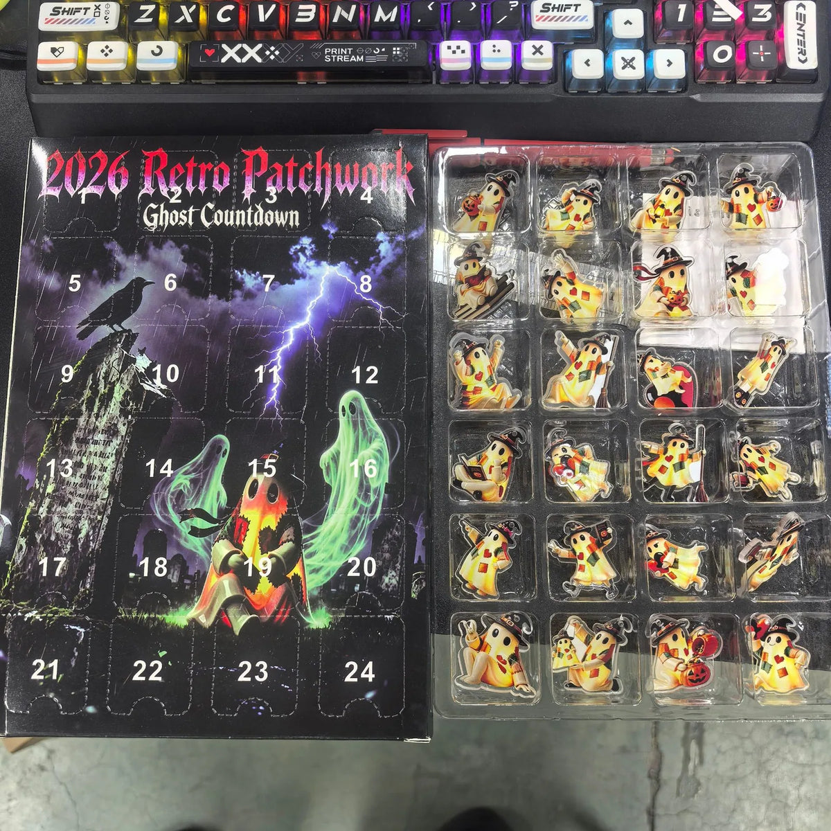 Calendario de Adviento con Figuras Sorpresa