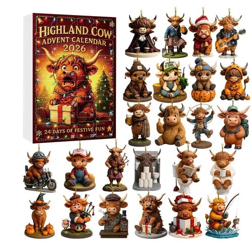 Calendario de Adviento con Figuras Sorpresa